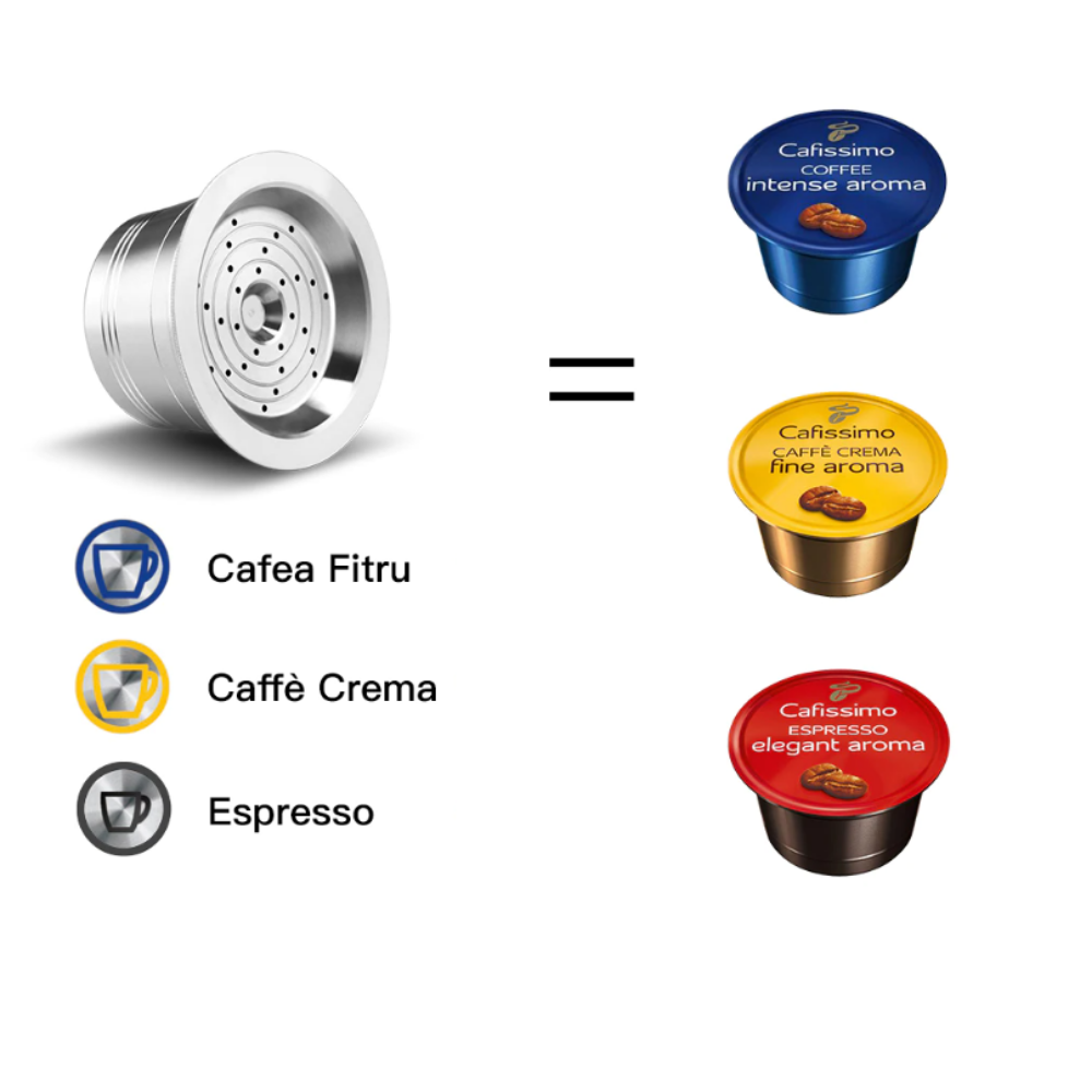 Wiederverwendbare Kaffeekapseln Caffitaly & Cafissimo
