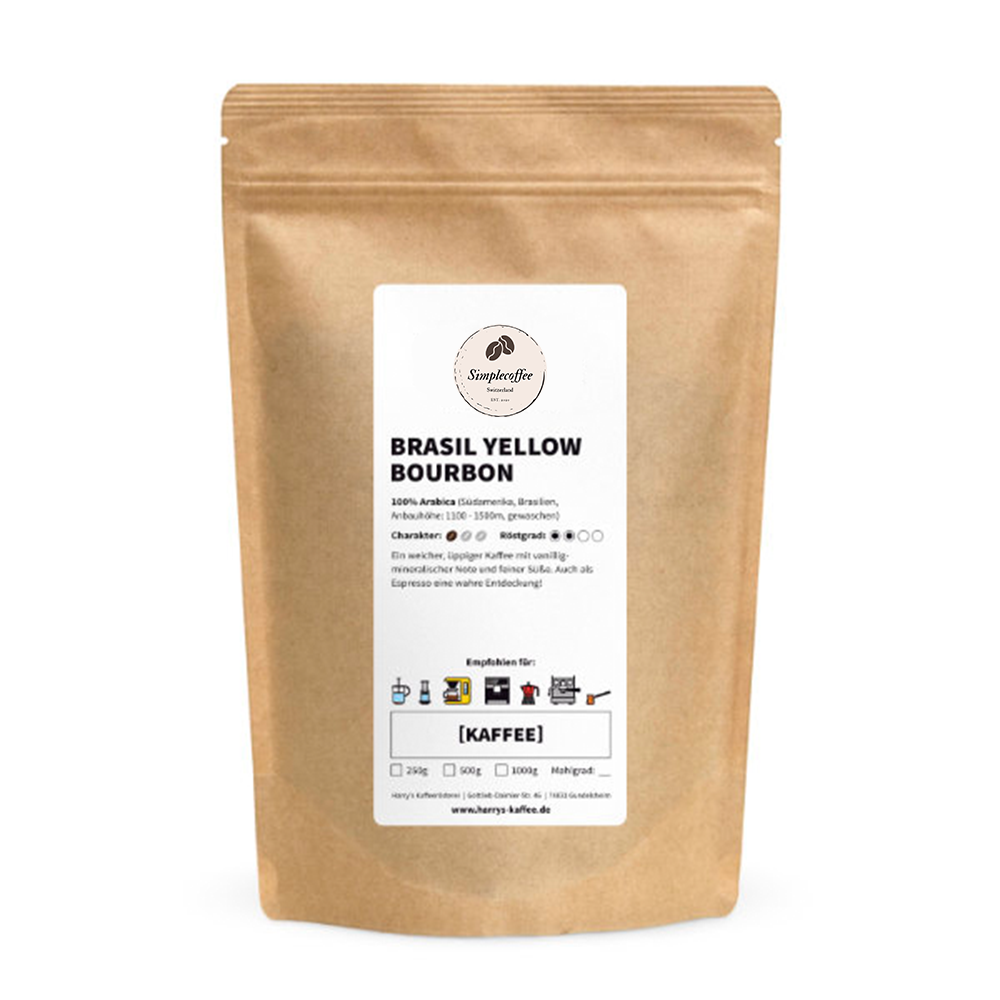 Simplecoffee Kaffee I Brasil Yellow Bourbon