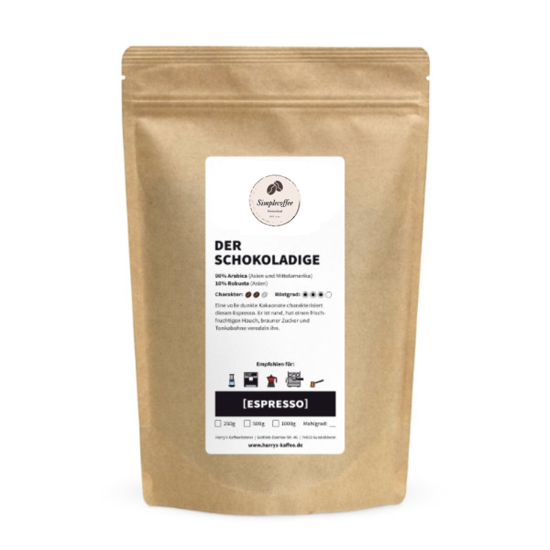 Simplecoffee Espresso I Der Schokoladige