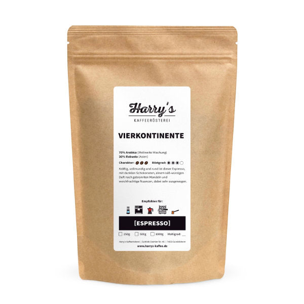 Simplecoffee Espresso I Vier Kontinente