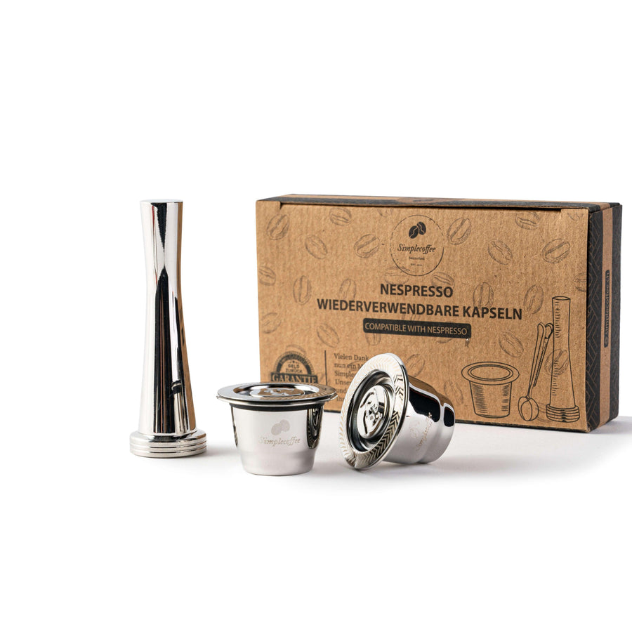 Simplecoffee - Nespresso wiederverwendbare Kapseln