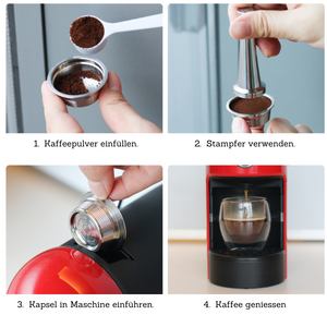 Simplecoffee - Lavazza wiederverwendbare Kapseln - Simplecoffee