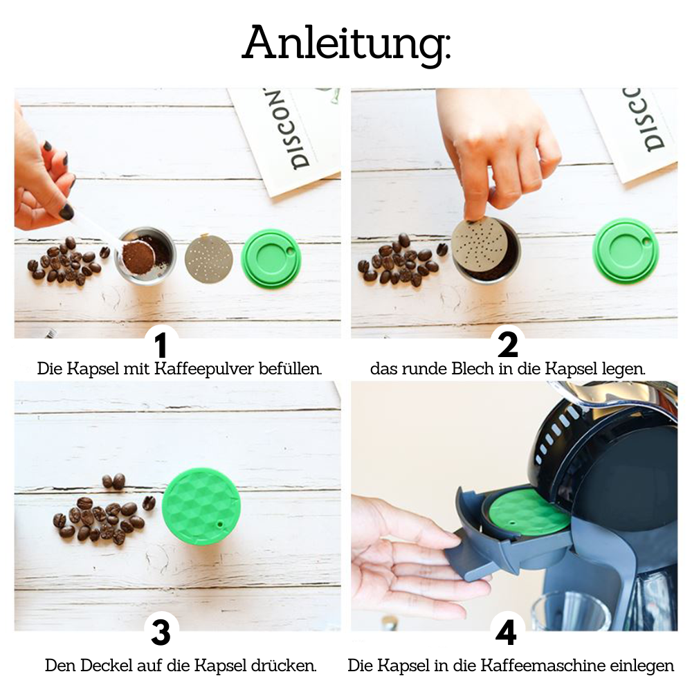 Simplecoffee - Dolce Gusto wiederverwendbare Kapseln